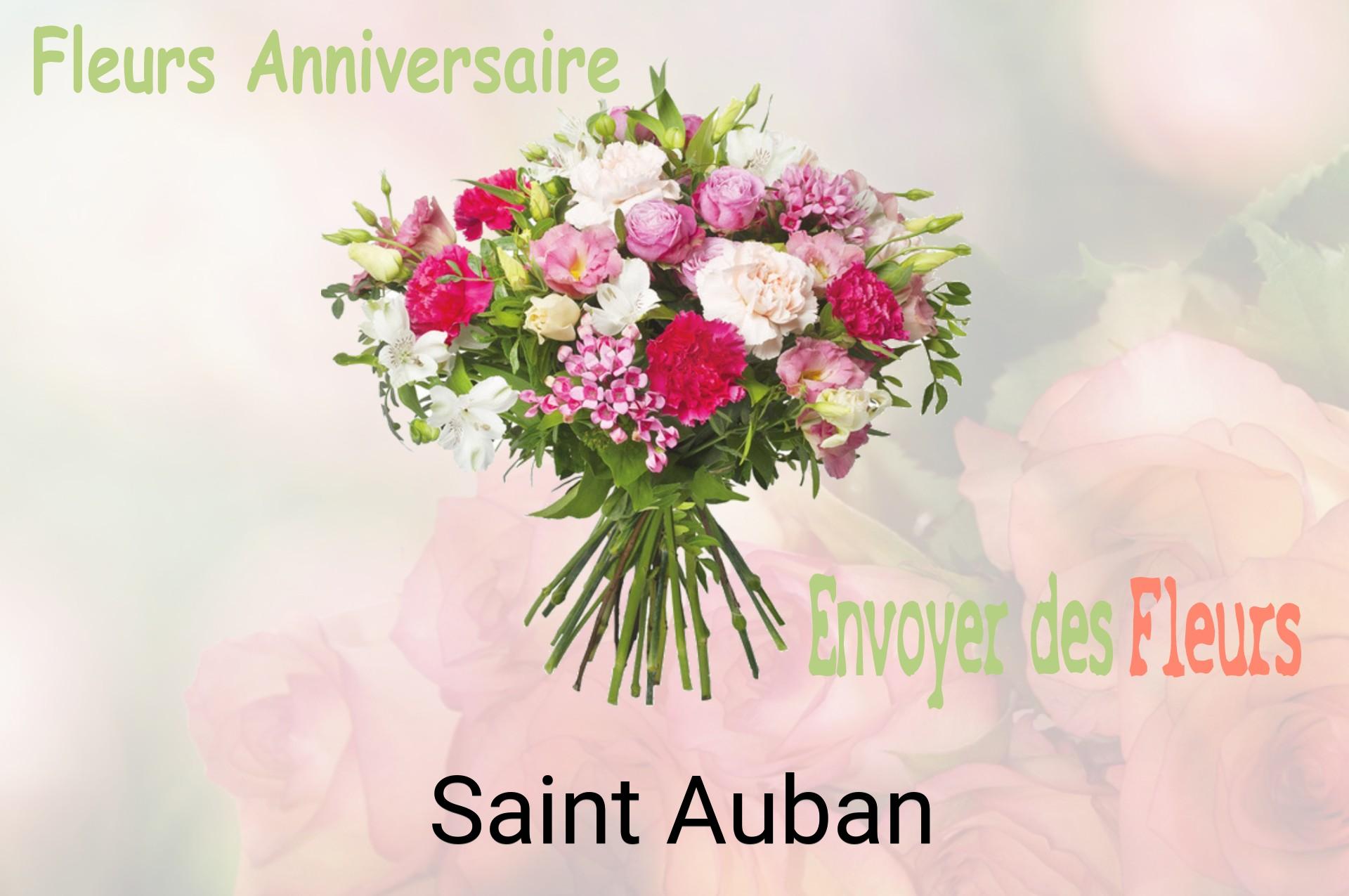 Bouquet de fleurs d’anniversaire livré à Saint-Auban
